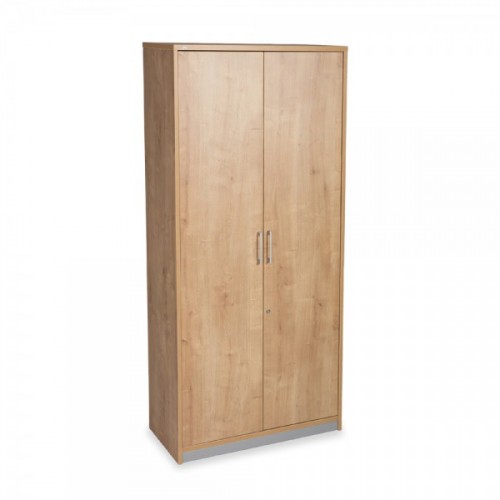 2964-ARMARIO ALTO CON PUERTAS 195X90X45 ESTRUCTURA ROBLE/PUERTAS ROBLE ROCADA 1104AR08V24