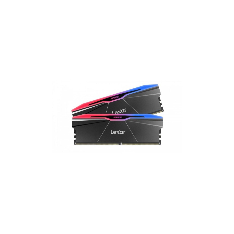 29653-LEXAR MEMORIA ARES 2.0 DDR5 6000 CL30 1.35V MEMORY WITH HEATSINK AND RGB LIGHTING,DUAL PACK, BLACK COLOR