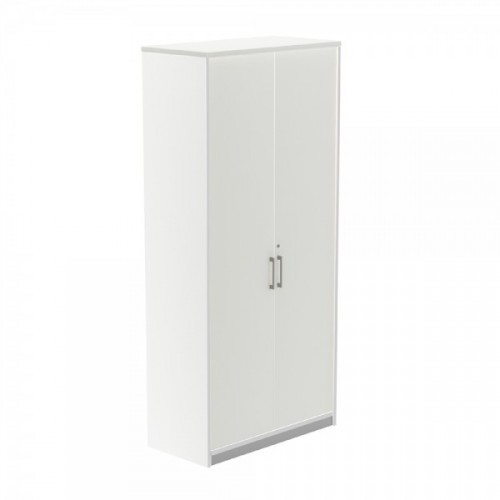 2966-ARMARIO ALTO CON PUERTAS 195X90X45 ESTRUCTURA BLANCA/PUERTAS TOTALES BLANCO ROCADA 1104AW04V24
