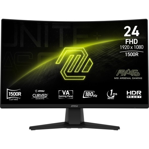 29735-MSI MAG 242C pantalla para PC 59,9 cm (23.6") 1920 x 1080 Pixeles Full HD LCD Negro
