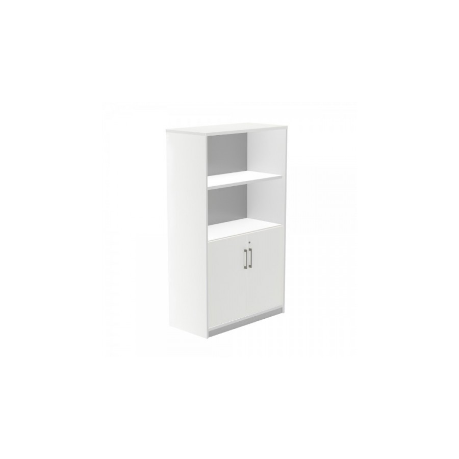 2979-ARMARIO MEDIO CON PUERTAS BAJAS 156X90X45 ESTRUCTURA BLANCA/PUERTAS BLANCO ROCADA 1057AW04V24 2979-ARMARIO MEDIO CON PUERTAS BAJAS 156X90X45 ESTRUCTURA BLANCA/PUERTAS BLANCO ROCADA 1057AW04V24