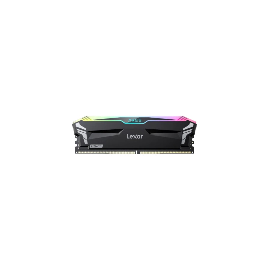 29820-LEXAR MEMORIA ARES 32 GB 2.0 DDR5 6400 CL32 1.4V MEMORY WITH HEATSINK AND RGB LIGHTING,DUAL PACK, BLACK COLOR