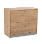 2990-ARMARIO CARPETERO BAJO 78X90X45 ESTRUCTURA ROBLE/FRONTALES ROBLE ROCADA 1006AR08V24