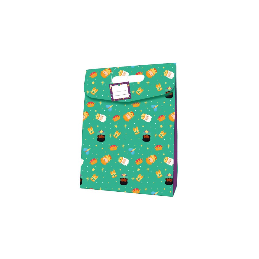 29959-BOLSA CARTON CIERRE ADHESIVO REYES MAGOS (338X41 CM) COLORES SURTIDOS BISMARK 332880 29959-BOLSA CARTON CIERRE ADHESIVO REYES MAGOS (338X41 CM) COLORES SURTIDOS BISMARK 332880
