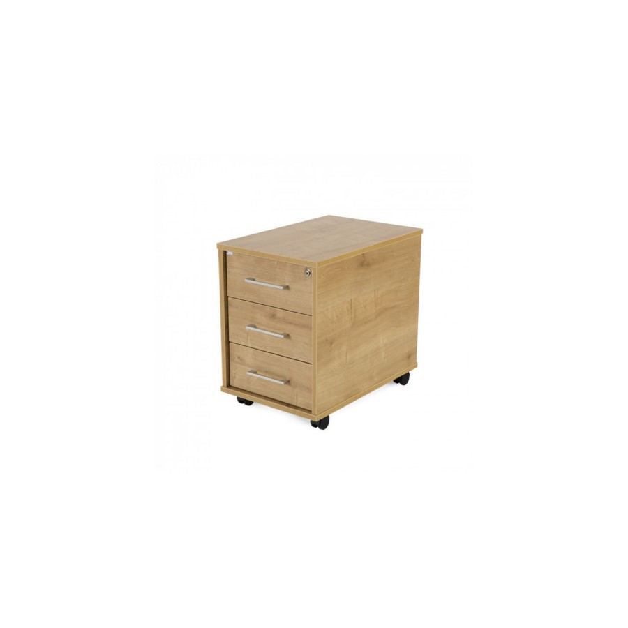 3008-CAJONERA BUCK MOVIL 3 CAJONES. COLOR: ESTRUCTURA ROBLE / FRONTAL ROBLE ROCADA 4003AR08V24 3008-CAJONERA BUCK MOVIL 3 CAJONES. COLOR: ESTRUCTURA ROBLE / FRONTAL ROBLE ROCADA 4003AR08V24