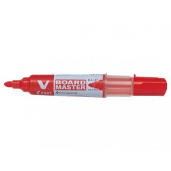 301-ROTULADOR PIZARRA VBOARD 1.8 PUNTA FIBRA ROJO PILOT WBMA-VBM-M-R-BG