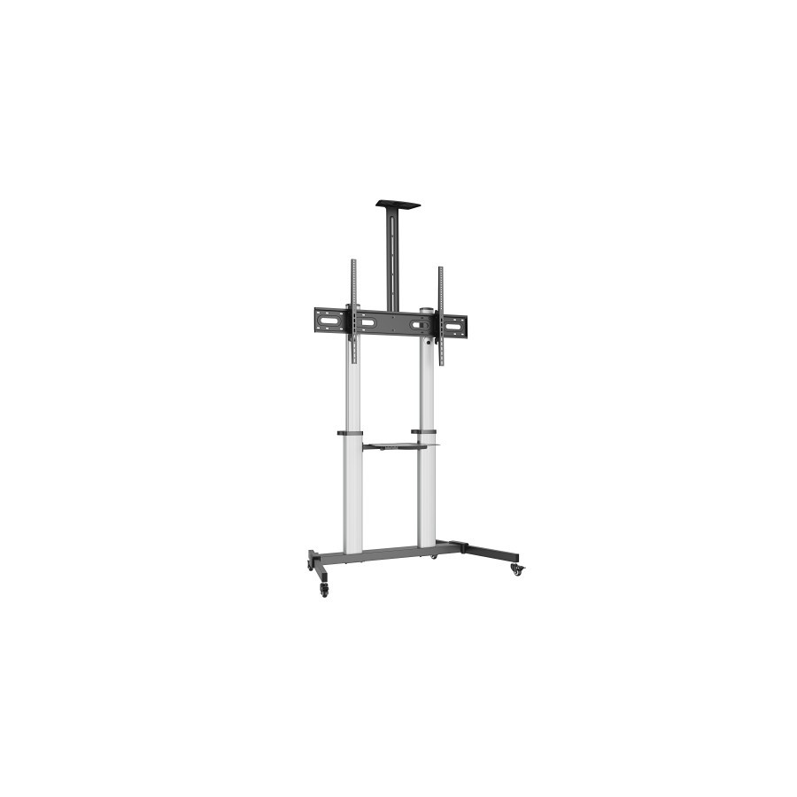 30153-Ewent EW1592 soporte para TV 2,54 m (100") Negro, Gris 30153-Ewent EW1592 soporte para TV 2,54 m (100") Negro, Gris