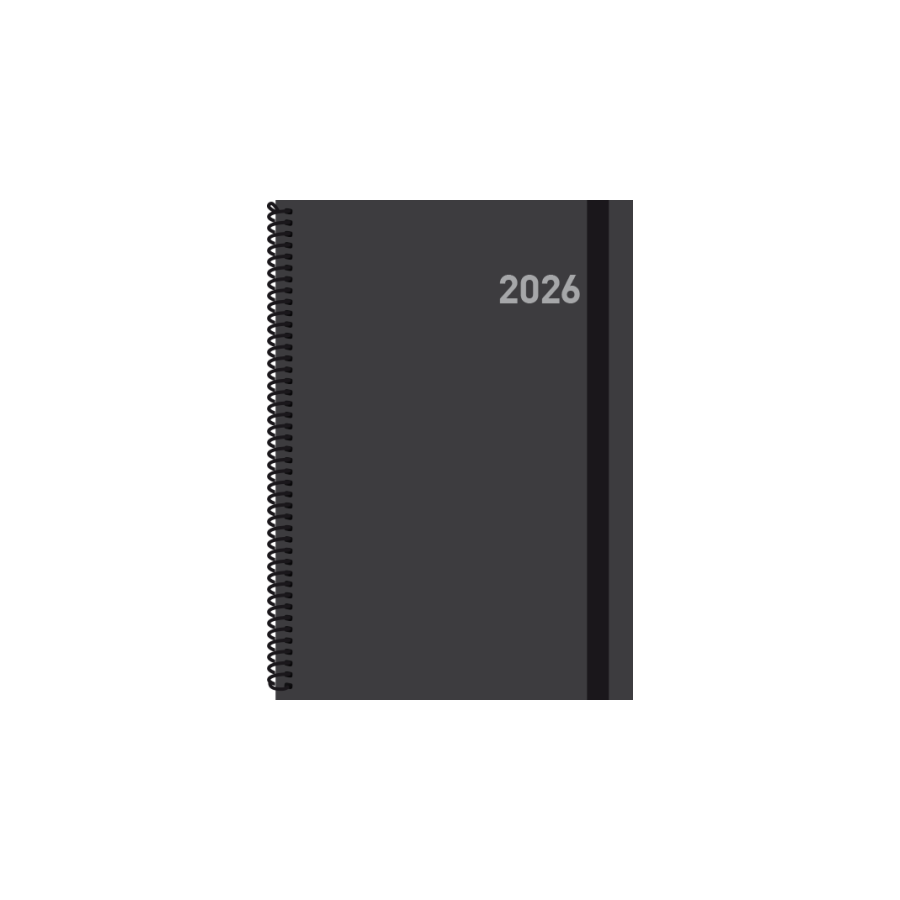 30199-AGENDA 2026 PARIS S/V 15X21 NEGRA CON ESPIRAL CASTELLANO INGRAF 356556 30199-AGENDA 2026 PARIS S/V 15X21 NEGRA CON ESPIRAL CASTELLANO INGRAF 356556