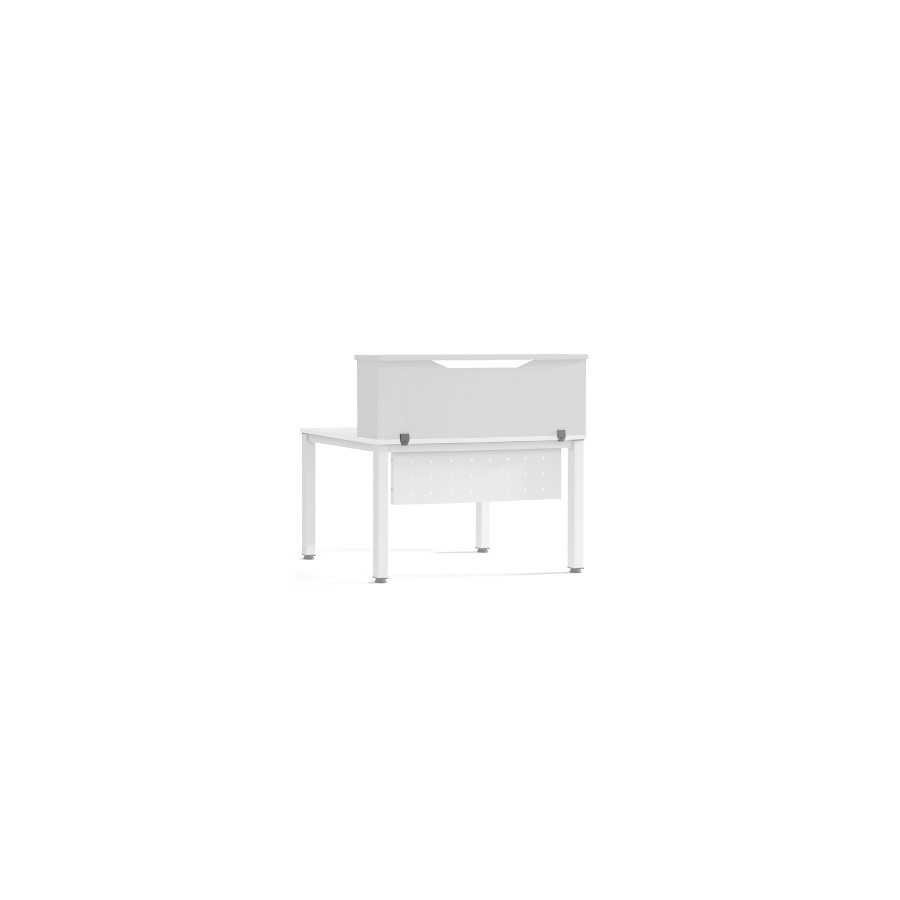 3025-MODULO RECEPCION ALTILLO 100CM BLANCO / BLANCO. MEDIDAS 100X40X30CM. (MESA NO INCLUIDA EN EL PRECIO, SE COMPRA APAR 3025-MODULO RECEPCION ALTILLO 100CM BLANCO / BLANCO. MEDIDAS 100X40X30CM. (MESA NO INCLUIDA EN EL PRECIO, SE COMPRA APAR