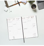 30401-AGENDA 2026 DYNAMIC MARA Y10 140X204MM SEMANA VISTA VERTICAL ROJO FINOCAM 621123026