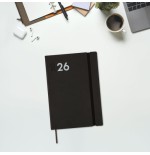 30402-AGENDA 2026 DYNAMIC MARA Y10 140X204MM SEMANA VISTA VERTICAL NEGRO FINOCAM 621126026