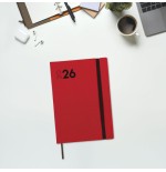 30410-AGENDA 2026 DYNAMIC MARA Y10 140X204MM DIA PAGINA ROJO FINOCAM 621163026