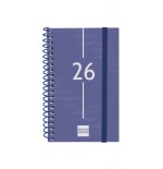 30460-AGENDA 2026 BASIC YEAR E3 79X127MM SEMANA VISTA HORIZONTAL AZUL FINOCAM 741421026