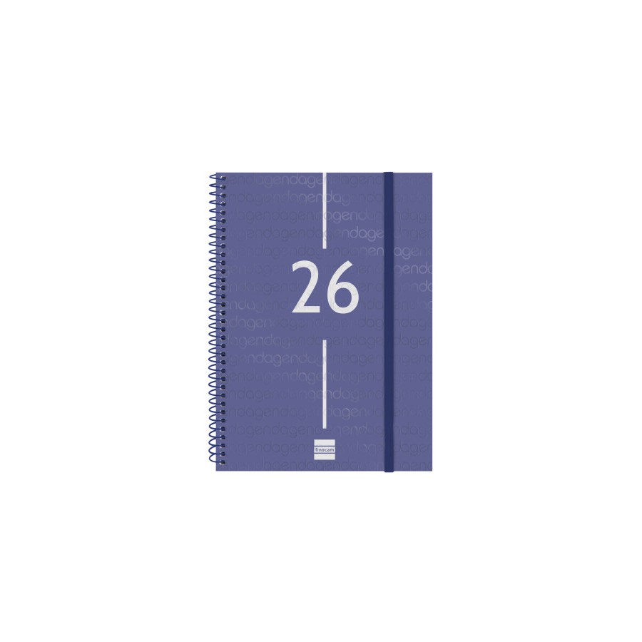 30466-AGENDA 2026 BASIC YEAR E10 155X212MM SEMANA VISTA HORIZONTAL AZUL FINOCAM 741451026