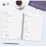 30467-AGENDA 2026 BASIC YEAR E10 155X212MM SEMANA VISTA HORIZONTAL AZUL FINOCAM 741451026