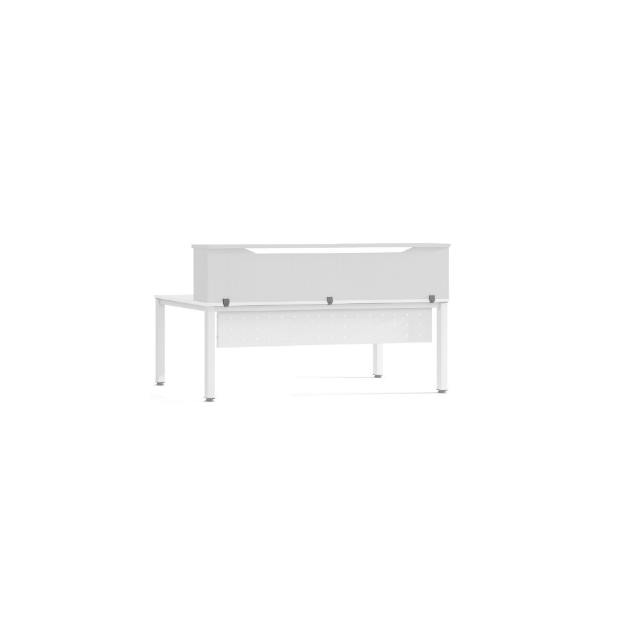 3065-MODULO RECEPCION ALTILLO 200CM BLANCO / BLANCO. MEDIDAS 200X40X30CM. (MESA NO INCLUIDA EN EL PRECIO, SE COMPRA APAR 3065-MODULO RECEPCION ALTILLO 200CM BLANCO / BLANCO. MEDIDAS 200X40X30CM. (MESA NO INCLUIDA EN EL PRECIO, SE COMPRA APAR