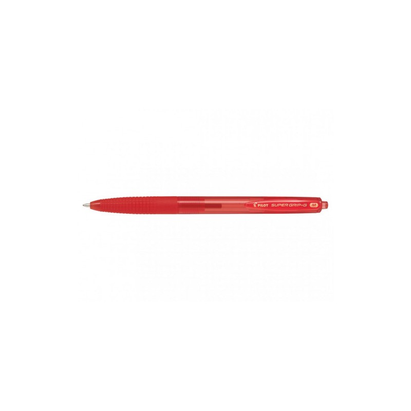 307-BOLIGRAFO SUPER G ROJO PILOT BPGG-8R-M-R