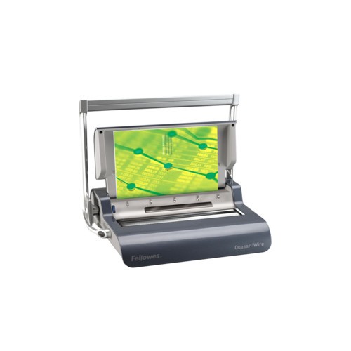 308-ENCUADERNADORA QUASAR WIRE FELLOWES 5224101
