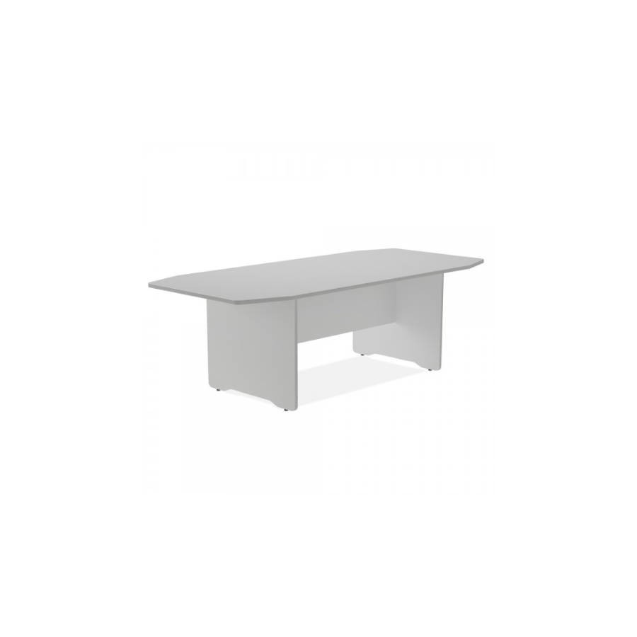 3093-MESA DE REUNIONES 220X100X72CM. COLOR: PATA ALUMINIO / TABLERO GRIS ROCADA 3003AN02V24 3093-MESA DE REUNIONES 220X100X72CM. COLOR: PATA ALUMINIO / TABLERO GRIS ROCADA 3003AN02V24