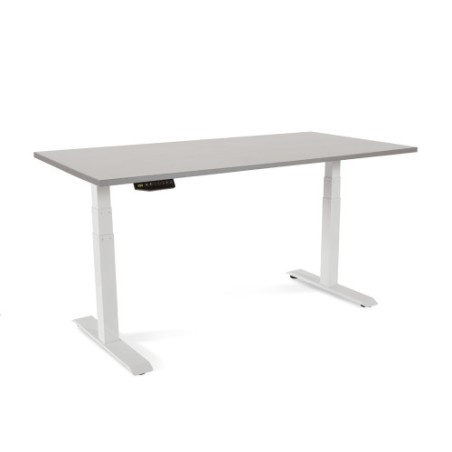 3104-MESA 160CM REGULABLE EN ALTURA ELECTRICAMENTE. TABLERO COLOR GRIS ROCADA 2002XCR02