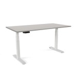 3104-MESA 160CM REGULABLE EN ALTURA ELECTRICAMENTE. TABLERO COLOR GRIS ROCADA 2002XCR02