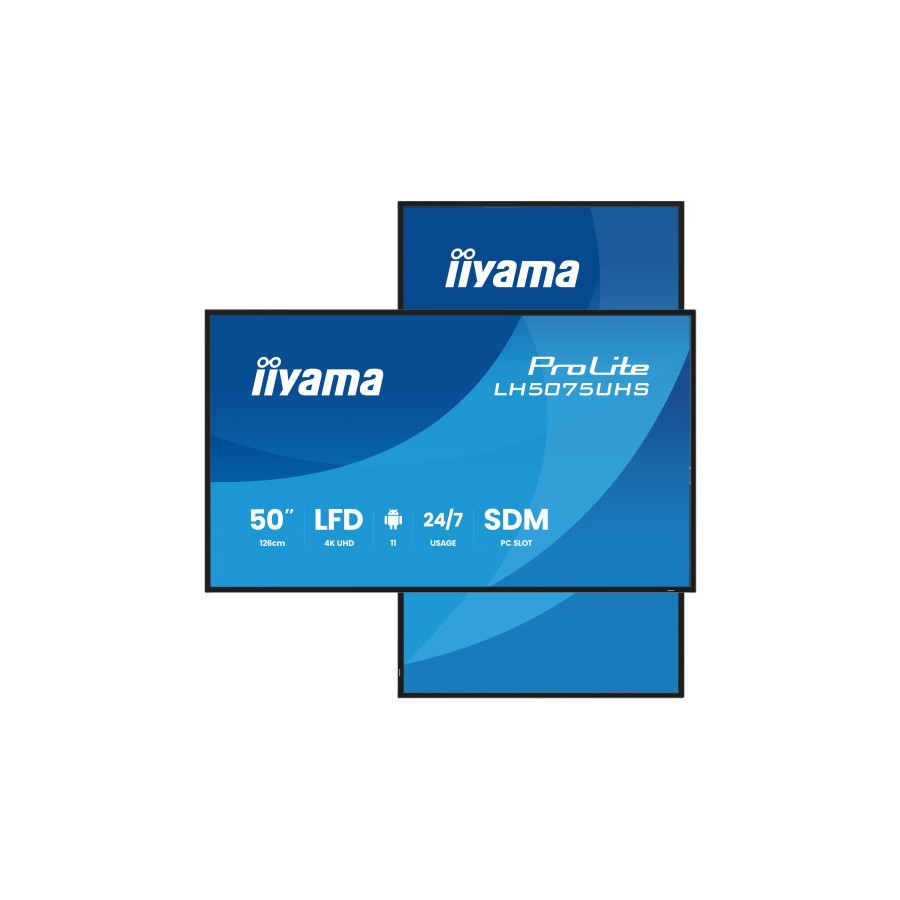 31126-MONITOR TACTIL IIYAMA 50" 3840X2160, UHD VA, 500CD/M2, HORIZ VERT,FAILOVER,MM 2X 10W, HDMI 3X, DP, DP-OUT, USB 2.0 31126-MONITOR TACTIL IIYAMA 50" 3840X2160, UHD VA, 500CD/M2, HORIZ VERT,FAILOVER,MM 2X 10W, HDMI 3X, DP, DP-OUT, USB 2.0