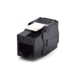 31205-WP WPC-KEY-6AUP-TL/BL conector RJ45 Negro, Blanco.