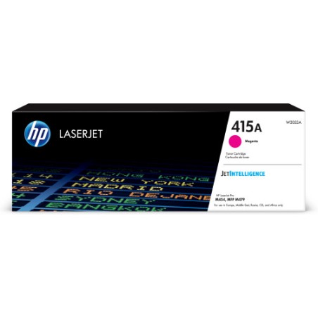 3121-HP Cartucho de toner Original LaserJet 415A magenta