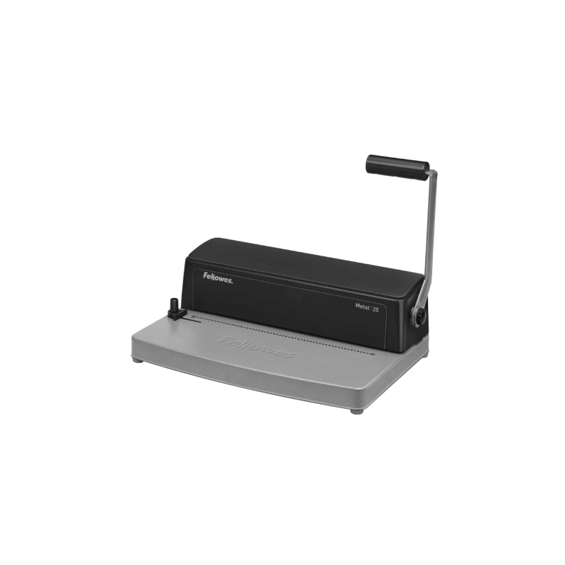 313-Fellowes Metal 25 Click binding machine 450 hojas Negro, Gris 313-Fellowes Metal 25 Click binding machine 450 hojas Negro, Gris