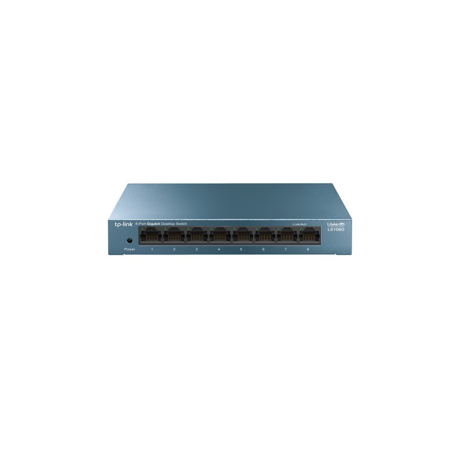 3130-TP-Link LS108G No administrado Gigabit Ethernet (10/100/1000) Azul 3130-TP-Link LS108G No administrado Gigabit Ethernet (10/100/1000) Azul