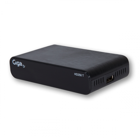 31304-TvTech GigaTV HD250 T Cable Full HD Negro