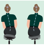 31360-TABURETE LEITZ ERGO ACTIVE CON RUEDAS, NEGRO KENSINGTON 65770095