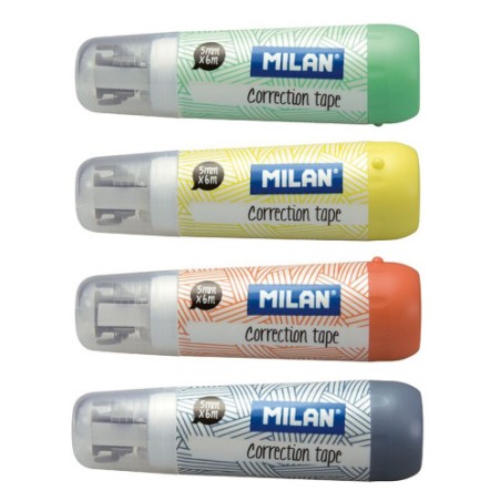 3149-BOTE 40 CINTAS CORRECTORAS MINI 5MMX6M MILAN 1301940SNC