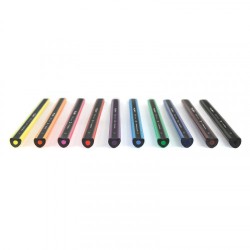 3164-CAJA DE 10 LAPICES DE COLORES ERGO + 1 AFILALAPICES MILAN 07229110