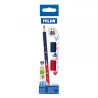 3169-CAJA 12 LAPICES BICOLORES AZUL Y ROJO MILAN 0702312