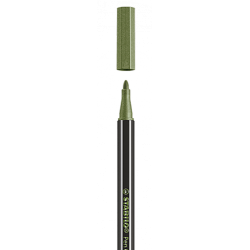 3192-ROTULADOR PUNTA 1,4 MM PEN 68 METALLIC VERDE HOJA STABILO 68/843