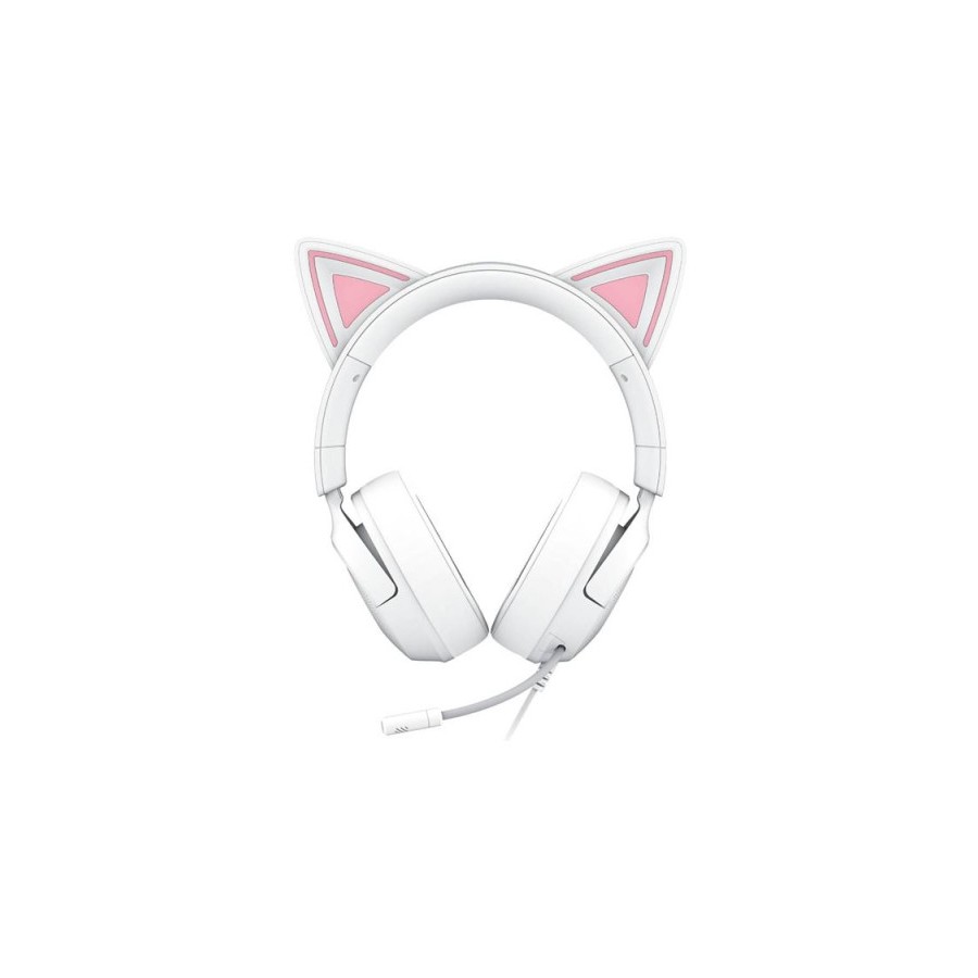 31929-AURICULARES RAZER KRAKEN KITTY V3 X WHITE (RZ04-05350300-R3M1)