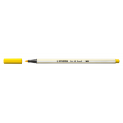 3198-ROTULADOR PUNTA FIBRA PINCEL PEN 68 BRUSH AMARILLO STABILO 568/44