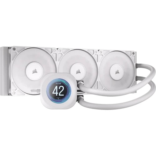 32046-Corsair Nautilus 360 RS Procesador Sistema de refrigeracion liquida todo en uno 12 cm Blanco