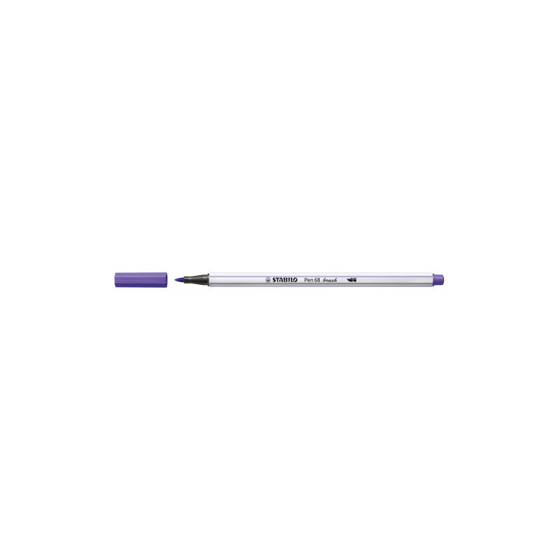 3210-ROTULADOR PUNTA FIBRA PINCEL PEN 68 BRUSH VIOLETA STABILO 568/55