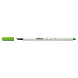 3220-ROTULADOR PUNTA FIBRA PINCEL PEN 68 BRUSH VERDE HOJA STABILO 568/43