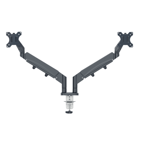 32236-BRAZO PARA MONITOR DUAL LEITZ ERGO SPACESAVING COLOR GRIS OSCURO KENSINGTON 65370089