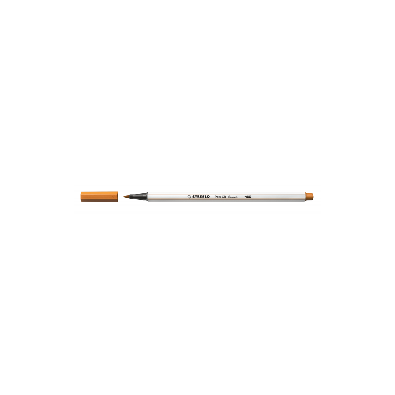 3226-ROTULADOR PUNTA FIBRA PINCEL PEN 68 BRUSH OCRE OSCURO STABILO 568/89 3226-ROTULADOR PUNTA FIBRA PINCEL PEN 68 BRUSH OCRE OSCURO STABILO 568/89