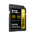 32392-Lexar Professional 1800x 512 GB SDXC UHS-II Clase 10