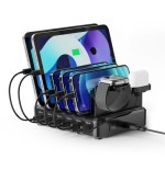 32406-Ewent EW1335 cargador de dispositivo movil Universal Negro Corriente alterna Carga rapida Interior