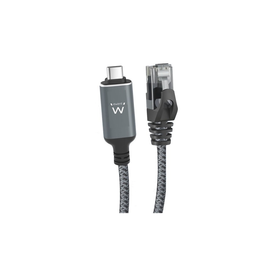 32455-Ewent EC2003 cable de red Negro, Gris 3 m Cat6
