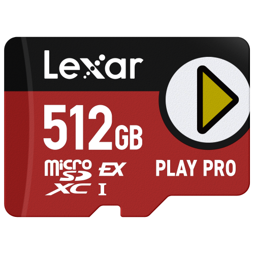32460-Lexar PLAY PRO microSDXC 512 GB UHS-I Clase 3