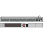 32666-HUAWEI S5735-L48PN4XE-A-V2 (48*10M/100M/1G/2.5GE BASE-T PORTS, 4*10GE SFP+ PORTS, 2*12GE STACK PORTS, POE+, 828W P