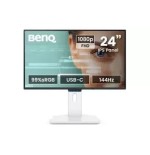 32700-MONITOR BENQ GW2490TC (9H.LNMLA.TBE) 23.8" 1080P FHD 144HZ IPS EYE-CARE, USB-C, ALTURA REGULABLE, CERTIFICADO TUV
