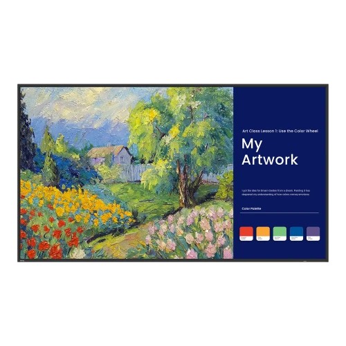 32756-BENQAV DIGITAL SIGNAGE SL5504 (9H.S3LTB.DE2) 55", 24/7 ANDROID 13.0, 8GB 64GB, 500 NITS, 3840 X 2160, REMOTE CONTR